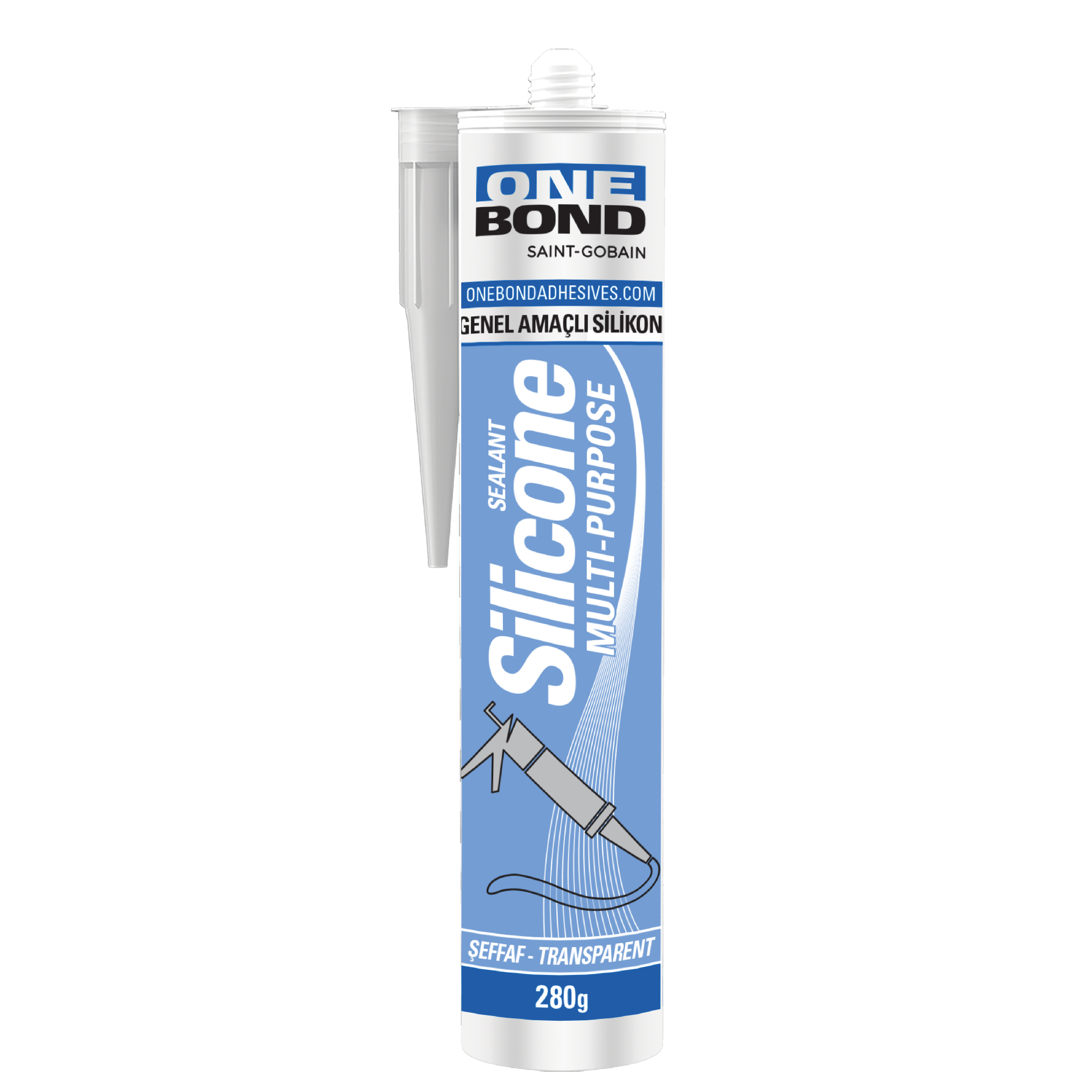 ONEBOND SİLİKON 280 GR ŞEFFAF